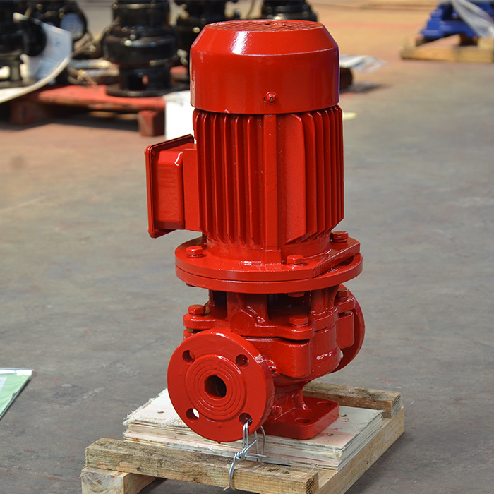 XBC-ISG Single Stage Suction Tunggal Vertikal Inline Fire Fighting Jockey Pump