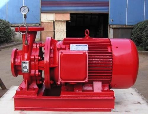 XBC-ISW Satu Tahap Horizontal Centrifugal Fire Fighting Pump