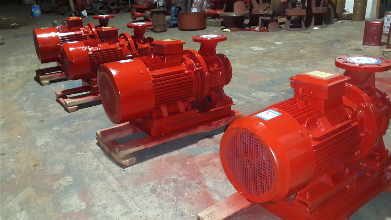 XBC-ISW Satu Tahap Horizontal Centrifugal Fire Fighting Pump